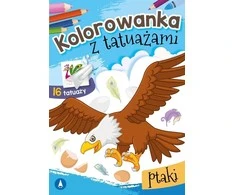 Skrzat Wydawnictwo Kolorow.su tatuiruotė. Paukščiai 74154