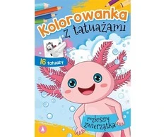 Skrzat Wydawnictwo Kolorow.su tatuiruotė. Žavingi gyvūnai 74192