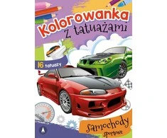 Skrzat Wydawnictwo Kolorow.su tattoo.Sportiniai automobiliai 72761