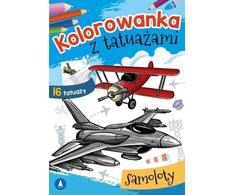 Skrzat Wydawnictwo Kolorow.su tatuiruotė. Lėktuvai 73652