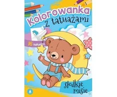 Skrzat Wydawnictwo PRINCAS. DAŽYMO knygelė su tatuiruotėmis - meškiukai