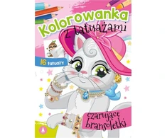 Skrzat Wydawnictwo Kolorow.su tatuiruotė. Žavingos apyrankės 75113