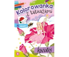 Skrzat Wydawnictwo Kolorow.su tatuiruotė. Gėlės 75120