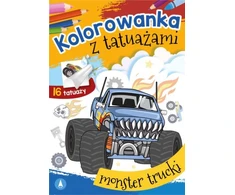 Skrzat Wydawnictwo Kolorow.su tattoo.Monster trucks 75151