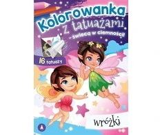 Skrzat Wydawnictwo Kolorow.su tatuiruotė. Šviečia tamsoje! Fėjos 78770