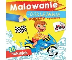 Skrzat Wydawnictwo Dažymas-klijavimas Lenktynių transporto priemonės 70941