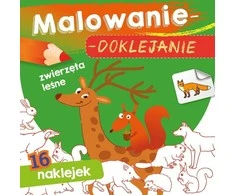 Skrzat Wydawnictwo Tapyba-klijavimas Miško gyvūnai 71092