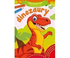 Skrzat Wydawnictwo Spalvinimo knygelė A5 Mažylių tapyba. Dinozaurai SKRZAT 158355 SK