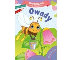Skrzat Wydawnictwo Spalvinimo knygelė A5 Mažylių tapyba. Vabzdžiai SKRZAT 072143