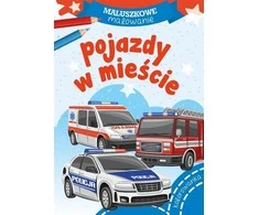 Skrzat Wydawnictwo Spalvinimo knygelė A5 Mažylių tapyba. Transporto priemonės mieste SKRZAT 071924