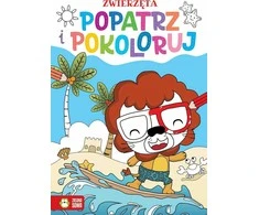 Skrzat Pažvelk ir spalvink. Gyvūnai