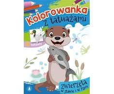 Skrzat Wydawnictwo Kolorow.su tatuaż.Zwierzęta w stawie i w rzece 7299