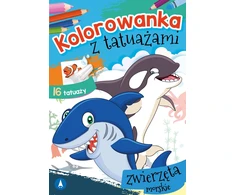Skrzat Wydawnictwo Kolorow.su tatuaż.Zwierzęta morskie 72792