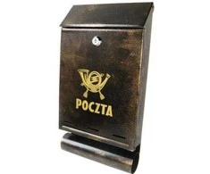 Antikvarinė pašto dėžutė su vamzdeliu (A-4T)