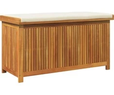 Lauko dėžė pagalvėlėms, 113x50x60,5 cm, akacijos masyvas