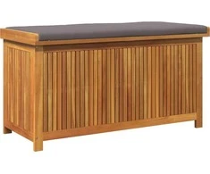 Lauko dėžė pagalvėlėms, 113x50x60,5 cm, akacijos masyvas