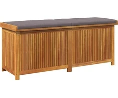 Lauko dėžė pagalvėlėms, 150x50x60,5 cm, akacijos masyvas