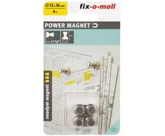 Magnetai Fix-O-Moll 3562820, 12 x 16 mm, 4 vnt.
