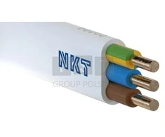 Śląsk Nkt Spoka Akcyjna 172153016C0100 NKT instaliacinis kabelis YDYp 3x6 żo 450/750V /100m/ 13029013