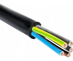 Śląsk kabelis Įžeminimo maitinimo kabelis YKY 5x6mm2 0,6/1kV būgnas NKT 112271059D0500