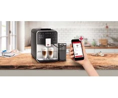 Kavos aparatas Melitta F83/0-101 automatinis, Sidabrinės spalvos