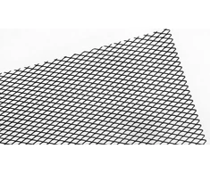 Slide ČIUŽYKLA Siatka ALU Deimantinė Juoda 100*33cm 6*3mm