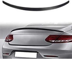 SLIDE Lotka lūpų spoileris – Mercedes-Benz C klasės W205 Coupe 2016-2020 anglis