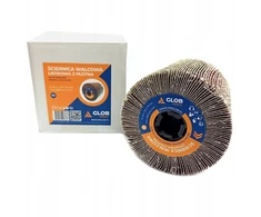 Šlifavimo volelis lapelis Tools iš audinio 100x100x19mm šlifavimo mašina (GLOBTOOLS-SLW-10019-P060)