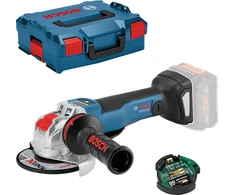 Bosch GWX 18V-10 PSC, LB be akumuliatoriaus ir kroviklio, CoMo