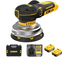 DeWalt DCW211P2-QW 125 mm belaidis ekscentrinis šlifuoklis