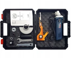 Šlifuoklis „Glob GS20-03“ – rinkinys šlifuoti „GLOB SYSTEM“ dildę su „Bosch GWS9-125S“ šlifuokliu