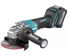 Šlifuoklis Makita Makita cordless angle grinder GA016GM201 XGT, 40V (mėlynas/juodas, 2x Li-Ion XGT battery 4.0Ah, MAKPAC size 4)