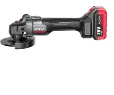 Šlifuoklis Mova kampinis bešepetėlinis 20V 900W 125mm (baterija ir įkroviklis komplekte) (PG125K)