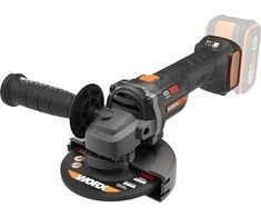 WORX kampinis šlifuoklis 20 V, 125 mm, reguliuojamas greitis, WX814.9