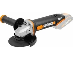 Kampinis šlifluoklis Worx WX803.9, 125 mm, be akumuliatoriaus ir įkroviklio