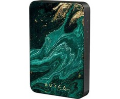 BURGA „Emerald Pool Gunmetal“ magnetinė išorinė baterija 5000