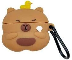 3Dcase DĖKLAS CASE 3D BEAR DUCK AIRPODS 1/2