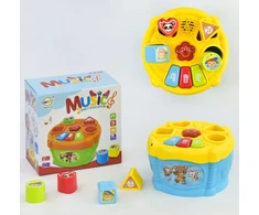 Slowmoose muzikinis būgnas Interaktyvūs gyvūnai formuoja garsus Lavinantis žaislas