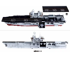 Konstruktorius SLUBAN M38-B0699, karinis laivas, 1088 dalys
