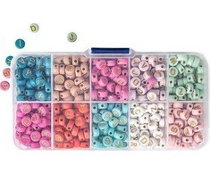 Dallprint Karoliukų vėrimo rinkinys 10sp apie 282vnt