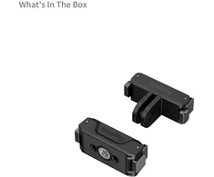 SmallRig 5918 Bidirectional Quick Release Folding Adapteris Support with 2-Prong Mount and 1/4"-20 Thr