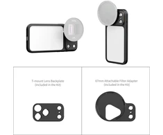 Dėklas SmallRig Bumper Case for iPhone 17 Pro Lightweight Photography Juodas FilMov (5790)