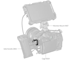 SmallRig Clamp for HDMI Cable for Sony Alpha 7 V / 7 IV Cages (6406)