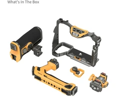SmallRig HawkLock Quick Release Cage Kit for Sony A7R V/ A7 IV/ A7S III (Adv Ed) (Bumblebee) (5518)