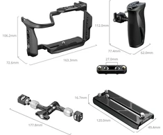 SmallRig HawkLock Quick Release Vertical Shooting Cage Kit for Canon EOS R6 V (6382)