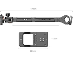 SmallRig Mount Plate for Monitorius VESA for Camera Cart (6257)