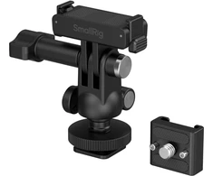 SmallRig 6396 QR Adapteris Support with Cold Shoe Mount and Ball Head for DJI Osmo Action 6 / Nano