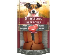 Skanėstas šunims SmartBones Beef Bones, 0.158 kg, 2 vnt.
