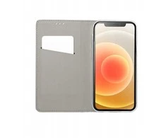 Atverčiamas dėklas, skirtas Realme 14 PRO PLUS Smart Case Book auksinis