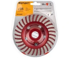 Smart deimantų skydas šlifavimo turbo 125mm SM-10-125GT